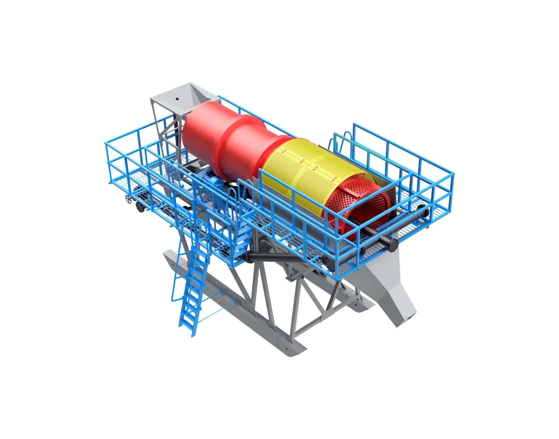 Modélisation 3D et visualisation d'une unité de lavage (scrubber) - image 1