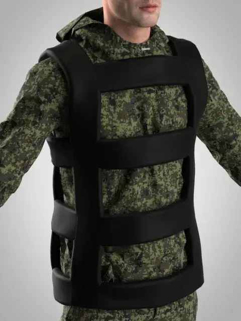 Développement d'un cadre de ventilation pour gilet pare-balles - image 1